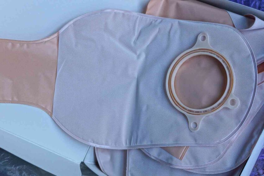 Clean a Colostomy Bag