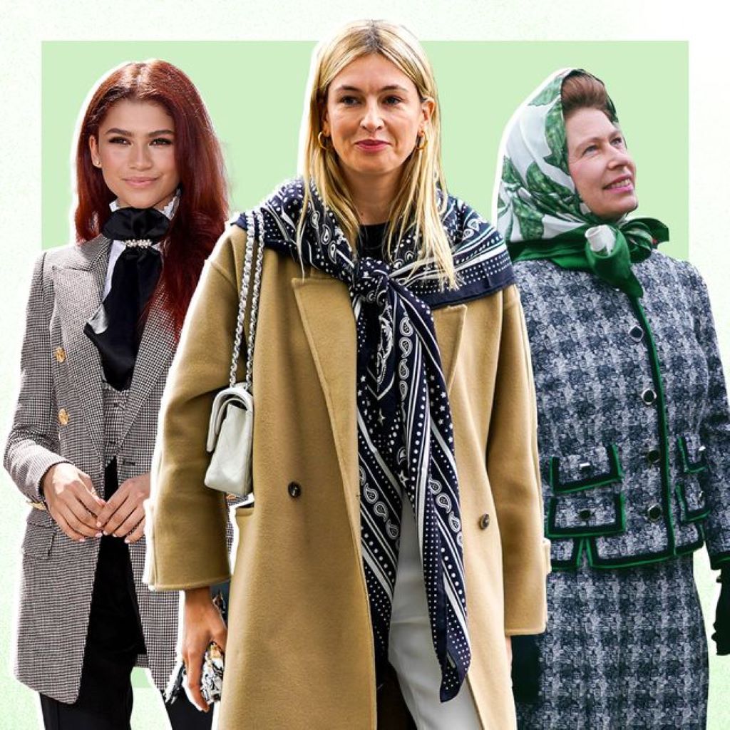 Wear a Silk Scarf